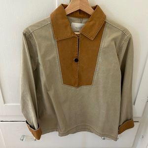 Aime Leon Dore Angler Canvas Pullover.